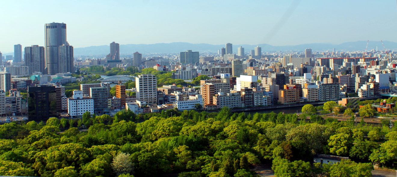 View from the Top of Osaka Castle | Footsteps of a Dreamer
