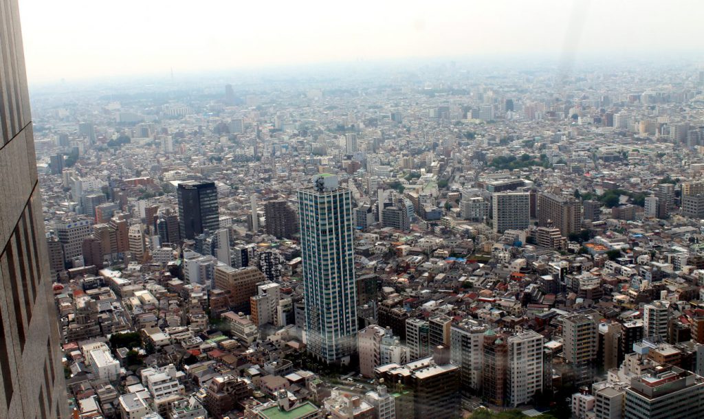 View from the Tokyo Metropolitan Government Building | Footsteps of a Dreamer