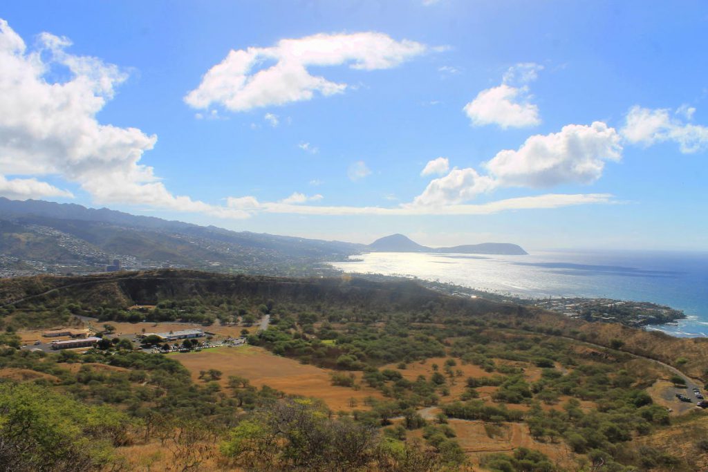 View from the top of Diamond Head | Footsteps of a Dreamer