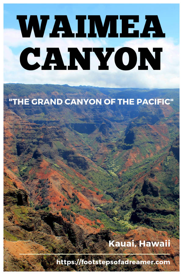 Visit Waimea Canyon | Footsteps of a Dreamer