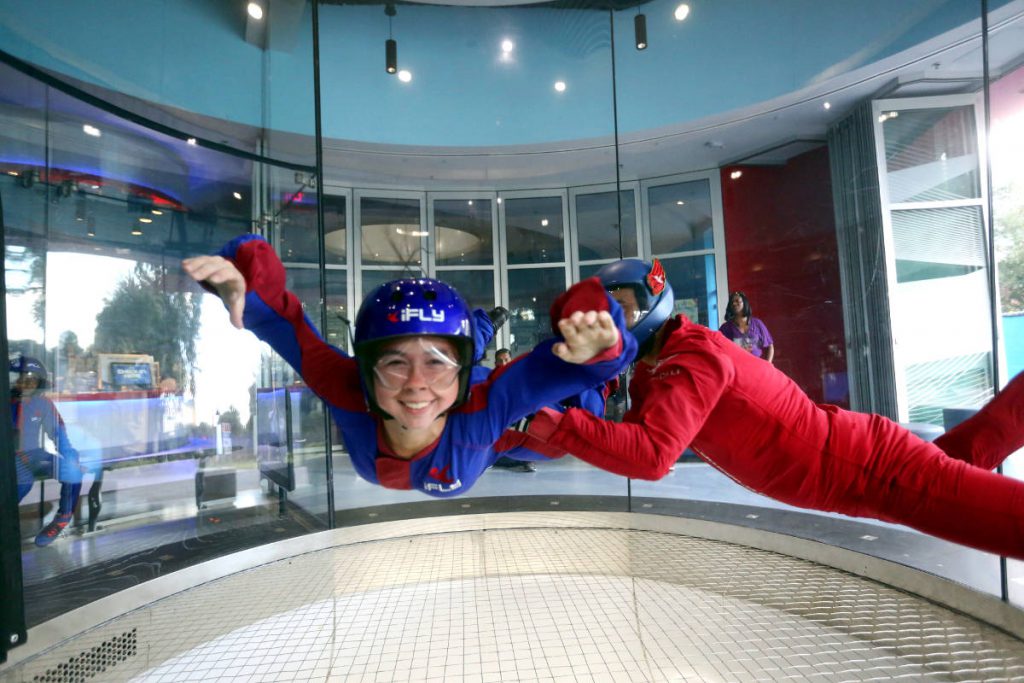 iFly Indoor Skydiving Flight Chamber | Footsteps of a Dreamer