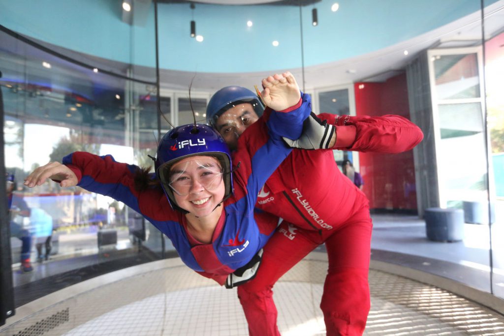 iFly Indoor Skydiving Orlando Florida | Footsteps of a Dreamer