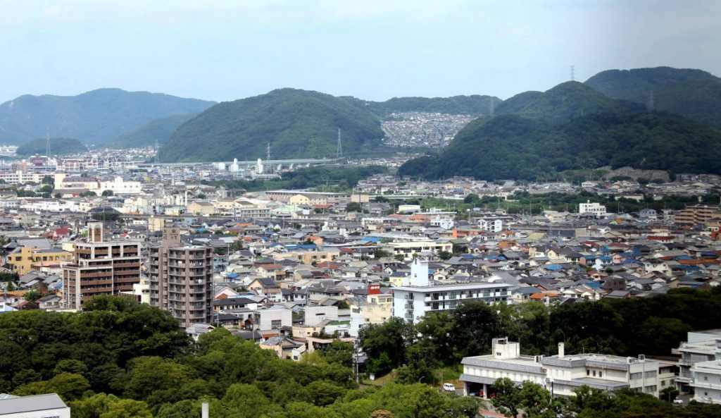 View from Himeji Castle | Footsteps of a Dreamer