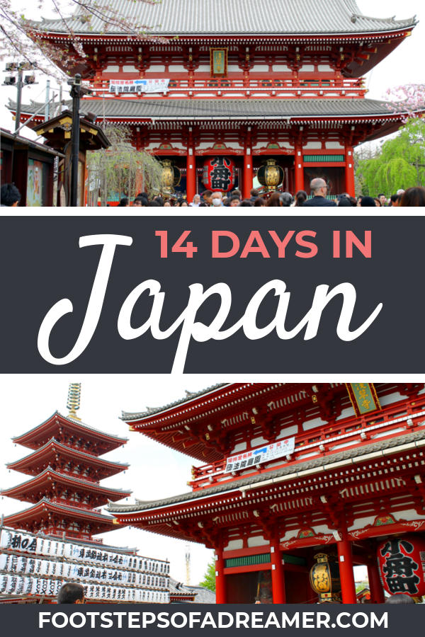 Ultimate 14 Day Japan Itinerary | Footsteps of a Dreamer